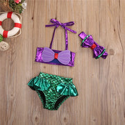 0β5 Years Baby Girl Mermaid Swimsuit