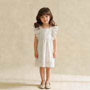 Flutter Dress – Baby & Toddler Dress with Flutter Sleeves