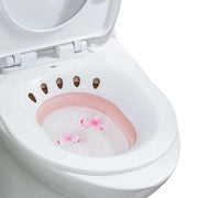 Folding Sitz Bath for Toilet – Portable Postpartum Bidet Basin for Women