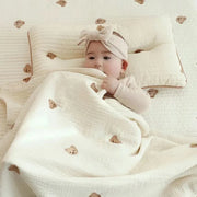 Newborn Baby Bear Blanket: Cotton Bedding
