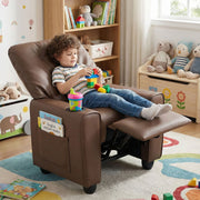Kids Recliner Chair β Push-Back Reclining & Cup Holder for Ultimate Comfort
