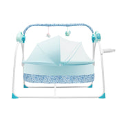 Electric Baby Cradle Swing with Music & Remote, Foldable Bassine