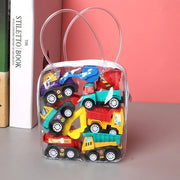 Kids Mini Pull-Back Car Set – 6 Vehicles & Battery-Free Play