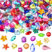 Flatback Rhinestone Gems for DIY Crafts – Multi-Colored Jewels for Clothes, Jewelry & Decoration (500/1000/2000pcs)