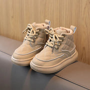 Plaid Fashion Kids Snow Boots