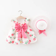 Fruit Print Cotton Dress: Sweet Spring Style