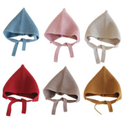 Kids Knit Wool Hat: Warm Solid Color Cap