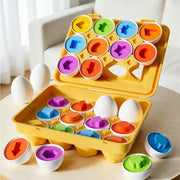 Montessori Matching Egg Puzzle β Color & Shape Learning Toy