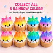 Unicorn Dumpling Squishy Toy β Random Color Bao Bun Fidget