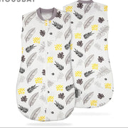 Summer Cotton Baby Sleeping Bag β 2-Way Zipper Swaddle Sleepsack
