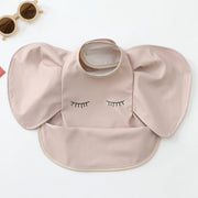 Soft PU Baby Infant Bibs With Pocket