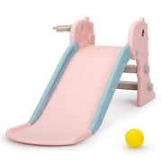 3-in-1 Dinosaur Slide Set for Toddlers β Active Play with Basketball Hoop & Multiple Slides