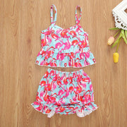 Springy Red Sling Top Outfit