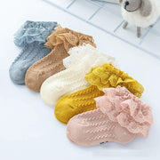 Lace Ruffle Socks For Girls