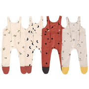 Minimalist Pattern Design Legged Trouser Sling Jumpsuit