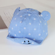 Soft Cotton Polka Dot Hat For Toddlers