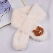 Warm Scarf Outdoor Cute Cartoon Baby