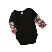 Rose Art Printed Tattoo Sleeve Sibling Matching Outfit