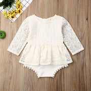 Cotton Lace Romper