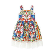 Abstract Print Dress