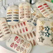 10PCS Colorful Baby Girl Oval Hair Clips