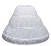 A-line 3 Hoops Kids Dress Long Petticoat