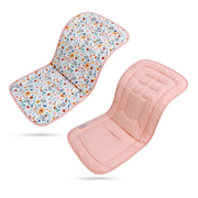 Soft Cotton Baby Stroller Cushion – Breathable, Reversible Seat Liner for Infants – Universal Fit for Strollers, Car Seats & More