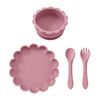 4PCS Silicone Baby Tableware Set