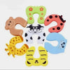 2/5pcs Baby Safety Door Stopper Anti-Pinch Hand Cartoon Animal Door Block – Thick Child Protection Lock Finger Guard