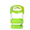 2-in-1 Kids Potty Training Seat with Steps, Foldable Toilet Ladder, Soft Padded Cushion, and Splash Guard – Height Adjustable for Toddlers