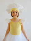 Kids Daisy Flower Fairy Costume with Tutu – Garden Outfit with Daisy Hat & Tutu Skirt