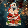 Personalized Christmas Ornament for Couples