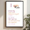 Personalized “I Am” Affirmation Poster For Kids
