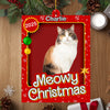 Personalized Meowy Christmas Acrylic Ornament