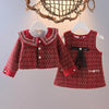 Sweet Princess Plaid Set for Fashionable Kids