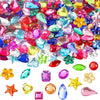 Flatback Rhinestone Gems for DIY Crafts – Multi-Colored Jewels for Clothes, Jewelry & Decoration (500/1000/2000pcs)