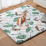 Extra Thick Baby Play Mat (50x50 in) for Playpen and Crawling, Superior Cushioning, Non-Slip Bottom, and Machine Washable Fabric