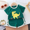 Summer Cotton Cartoon Casual Children's Set