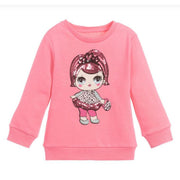 Bunny Friends Design Appliques Sweater