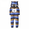 Dragon Stripes Long Sleeve Hooded Jumpsuit