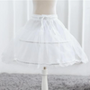 2 Hoops Lace Trim Skirt Petticoat