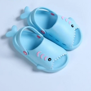 Summer Shark Slippers with Strap