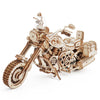 Wooden Toy | Cruiser Motorcycle | Gift for  Adult And Children