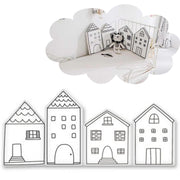 House shaped Bed Fence for Baby