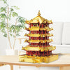 3D Metal Puzzle | Yellow Crane Tower | Educational Toys