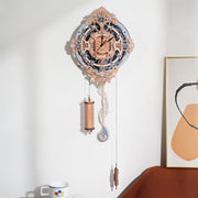 3D Wooden Puzzle |  Wall Clock Mechanical Gear | Gift for Your Children