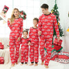 Family Matching Pajamas Set With Long Sleeves And Pants